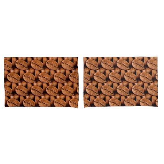 Magische koffiebonen kussensloop (Voorkant-Set)