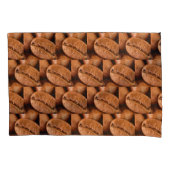 Magische koffiebonen kussensloop (Voorkant-Links)