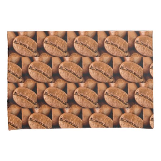 Magische koffiebonen kussensloop (Voorkant-Rechts)