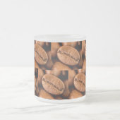 Magische koffiebonen matglas koffiemok (Center)