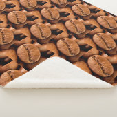 Magische koffiebonen sherpa deken (3/4)