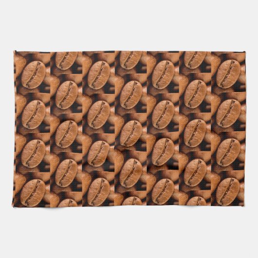 Magische koffiebonen theedoek (Horizontaal)