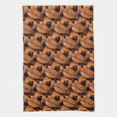 Magische koffiebonen theedoek (Verticaal)