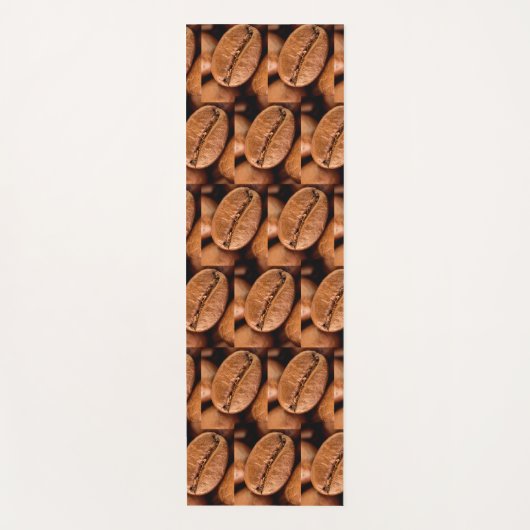 Magische koffiebonen yogamat (Voorkant)