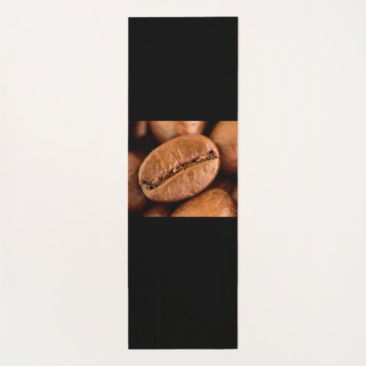 Magische koffiebonen yogamat (Achterkant)