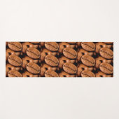 Magische koffiebonen yogamat (Voorkant (horizontaal))