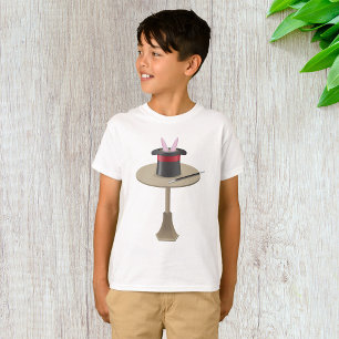 Magische Konijn in Hoed met Toverstok T-shirt