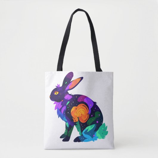 Magische Konijn Tote Bag (Voorkant)