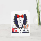 Magische kostume Halloween Magische Show Mannen Vr Kaart (Voorkant)