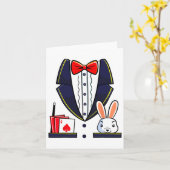 Magische kostume Halloween Magische Show Mannen Vr Kaart (Gele Bloem)