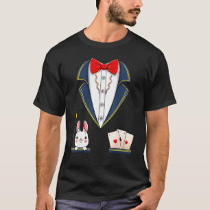 Magische kostume Halloween Magische Show Mannen Vr T-shirt