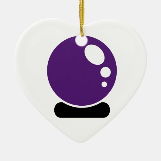 Magische kristallen keramisch ornament (Voorkant)