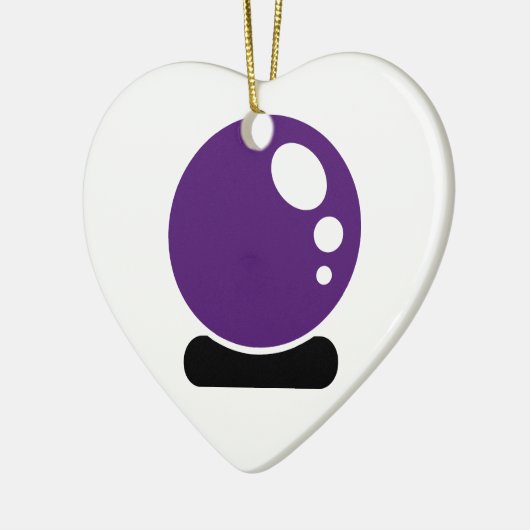 Magische kristallen keramisch ornament (Links)