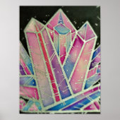 Magische kristallen poster (Voorkant)