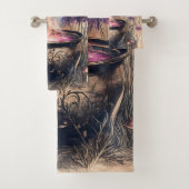Magische Kruidenketel Botanisch Bad Handdoek (Insitu)