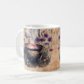 Magische Kruidenketel Botanisch Koffiemok (Voorkant links)