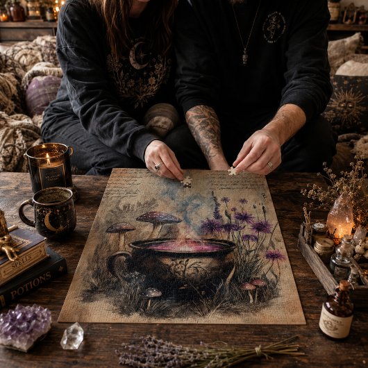 Magische Kruidenketel Botanisch Legpuzzel