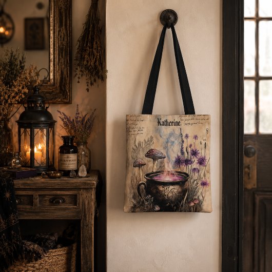 Magische Kruidenketel Botanisch Tote Bag