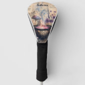 Magische Kruidenketel Botanische Naam Golfheadcover (Voorkant)