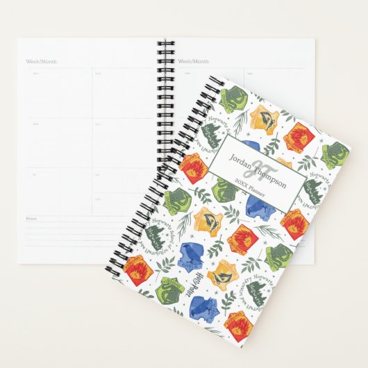 Magische Kruidkunde HOGWARTS™ Huizen Patroon Planner (Display)
