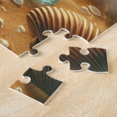 Magische kustlijn met Blue Waves en Zee Legpuzzel (Zijkant)