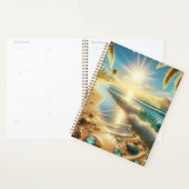 Magische kustlijn met Blue Waves en Zee Planner (Display)
