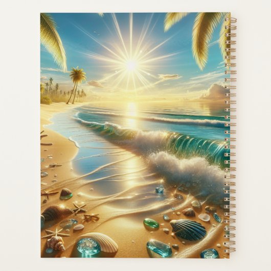 Magische kustlijn met Blue Waves en Zee Planner (Achterkant)