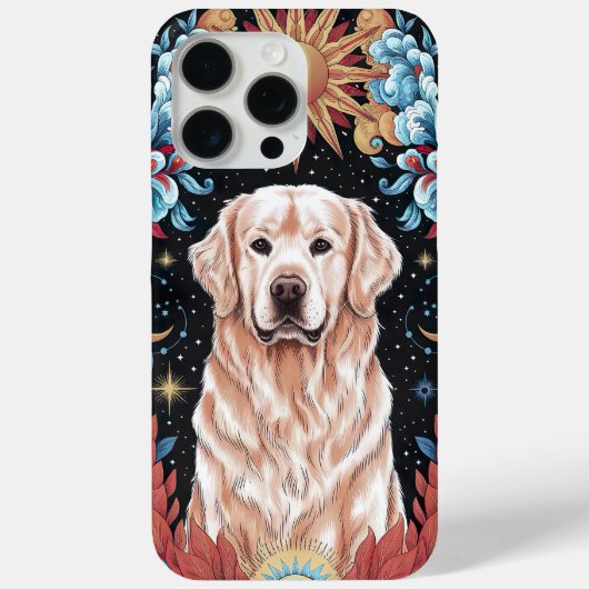 Magische labrador retriever onder hemelse hemel Case-Mate iPhone case (Achterkant)
