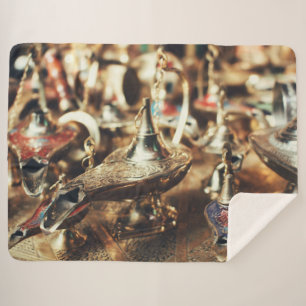 MAGISCHE LAMPEN SHERPA DEKEN