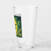 Magische Leprechaun St. Patrick's Day Kunst Glas (Links)