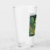 Magische Leprechaun St. Patrick's Day Kunst Glas (Rechts)