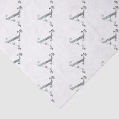 Magische letter A van tony fernandes-ontwerp Tissuepapier (Detail)