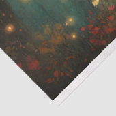 Magische libel op een paddestoel Decoupage Tissuepapier (Detail)