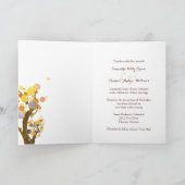 Magische Liefde Bomen Rustieke Bruiloft Uitnodigin (Binnen)