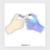 Magische liefde sticker (Vel)