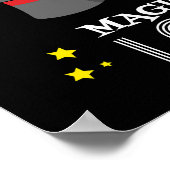 Magische liefde - Wit Poster (Hoek)