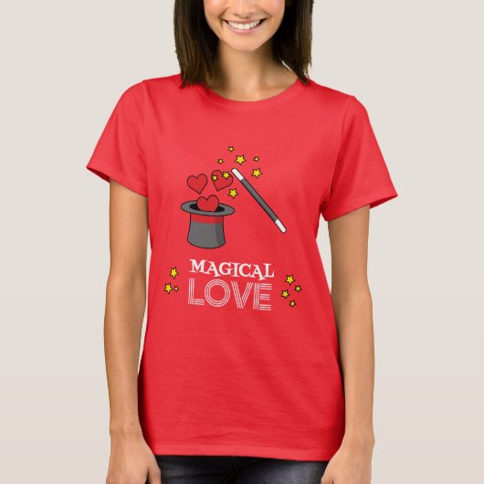 Magische liefde - Wit T-shirt (Voorkant)