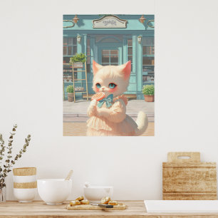 Magische Lollypop: Bao Bao Babykat Sweets Winkel Poster