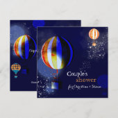 Magische luchtballonnen — Couplons — Shower Kaart (Voorkant / Achterkant)