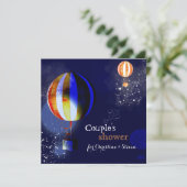 Magische luchtballonnen — Couplons — Shower Kaart (Staand voorkant)