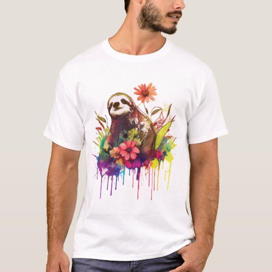 Magische Luiaard T-shirt (Voorkant)
