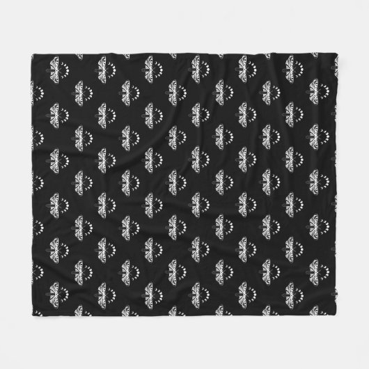 Magische maan fleece deken (Voorkant (Horizontaal))