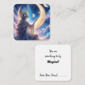 Magische Maan Godin Valentijnsdag Note Kaart Notitiekaartje (Voorkant / Achterkant)