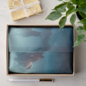 Magische maanlicht paarden tissuepapier (Geschenk)