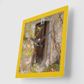 Magische magnolida Garden & Geheime deur Vierkante Klok (Hoek)