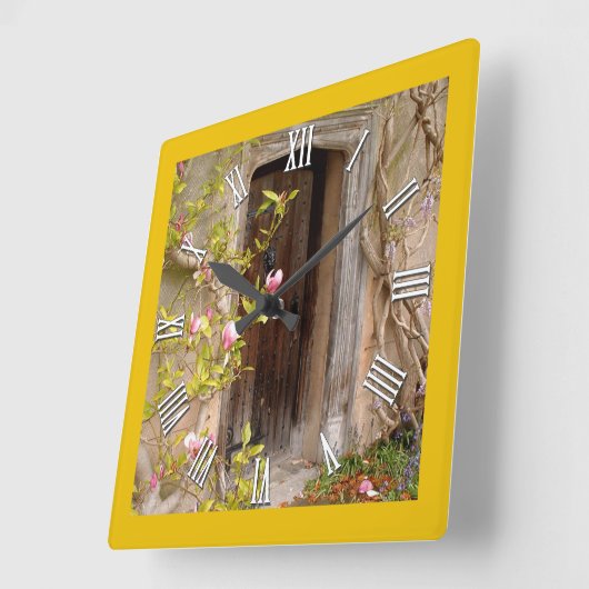 Magische magnolida Garden & Geheime deur Vierkante Klok (Hoek)