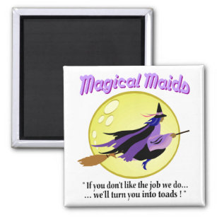 Magische Maids Witch Magnet