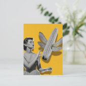 Magische Maïsfee Briefkaart (Staand voorkant)