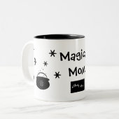 Magische mam - Moederdag - Mok van heks (Voorkant links)