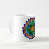 Magische Mandala Klassieke Mok (Voorkant links)